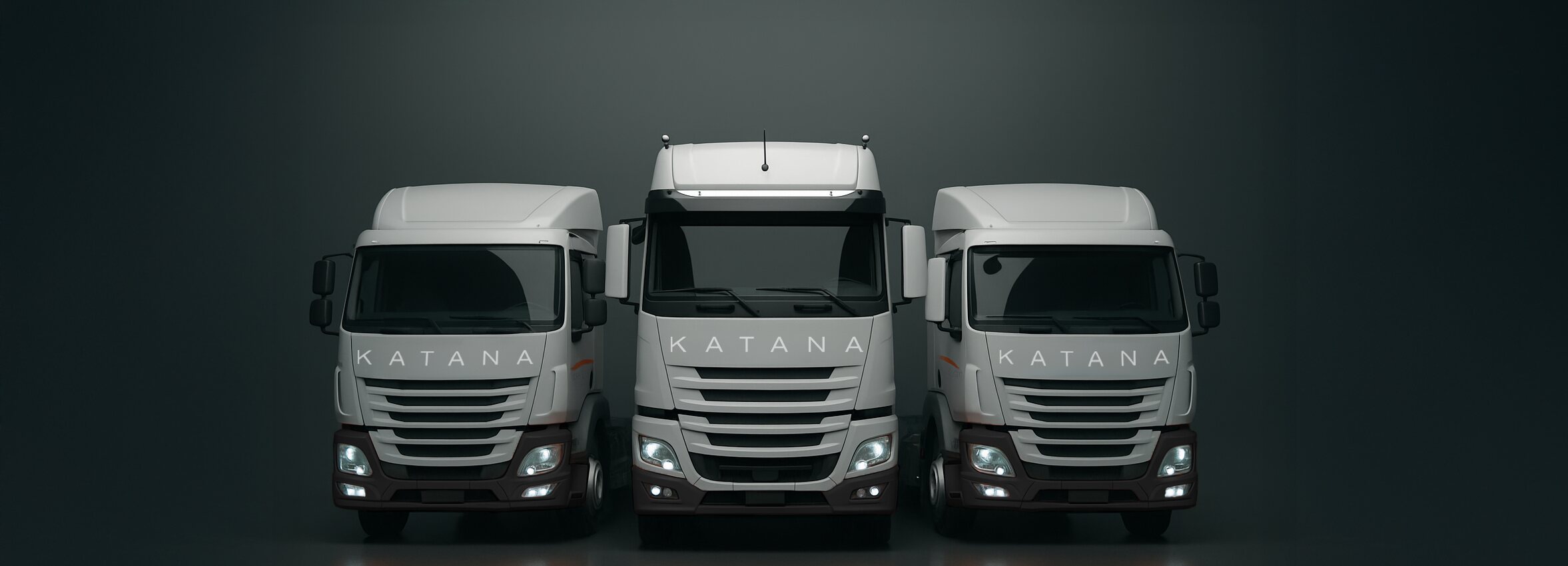 Katana Digital fleet of trucks
