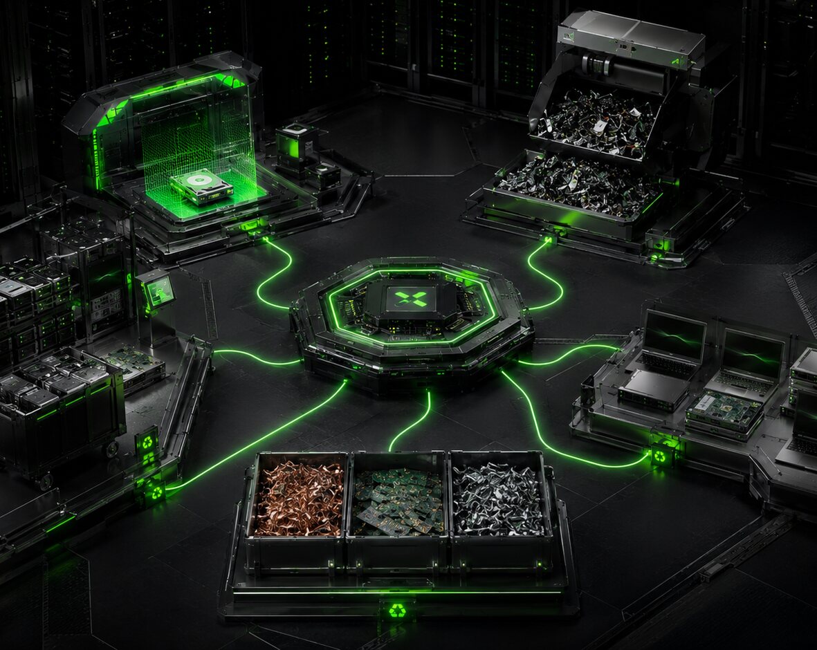 IT asset processing hub